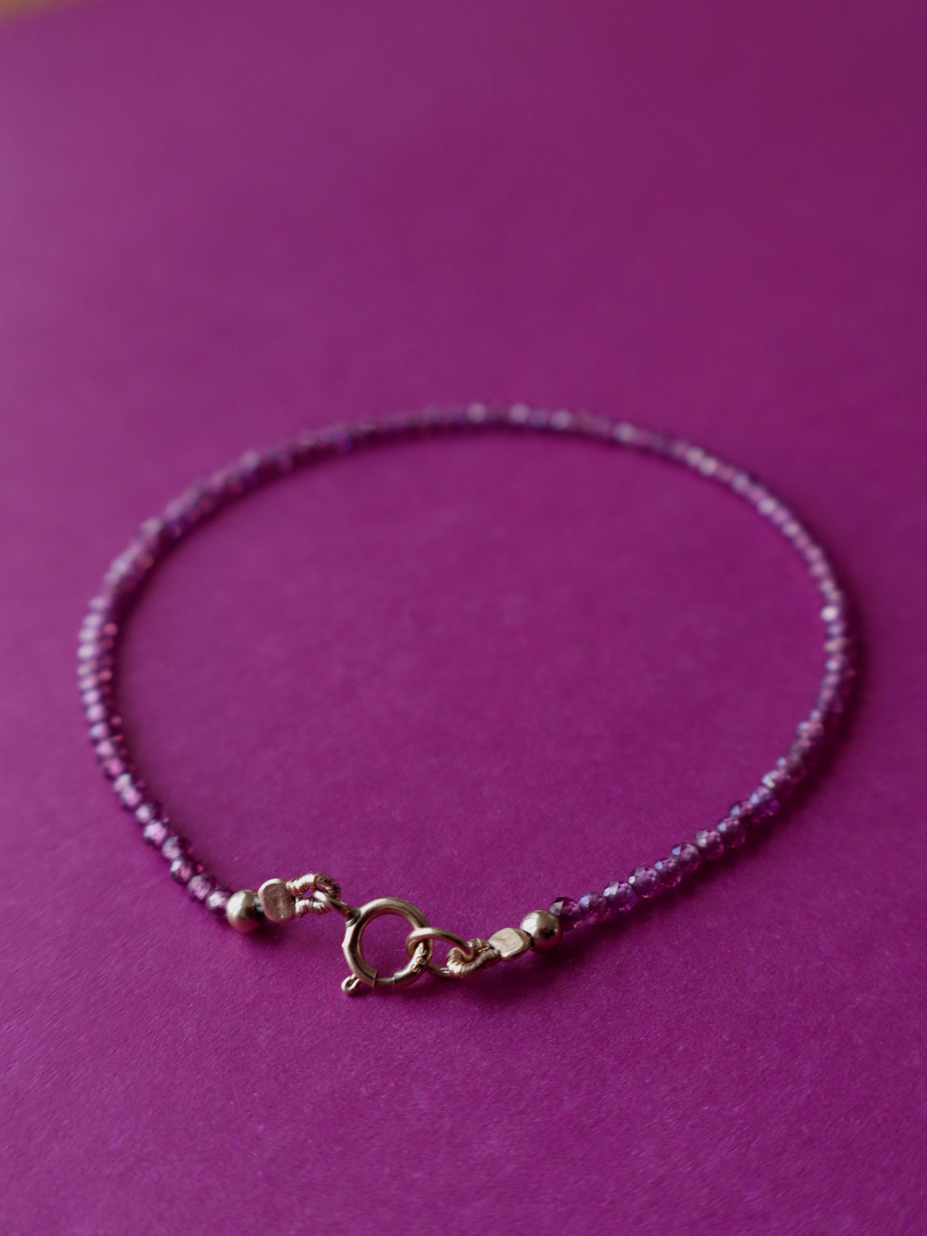 January Birthstone Bracelet