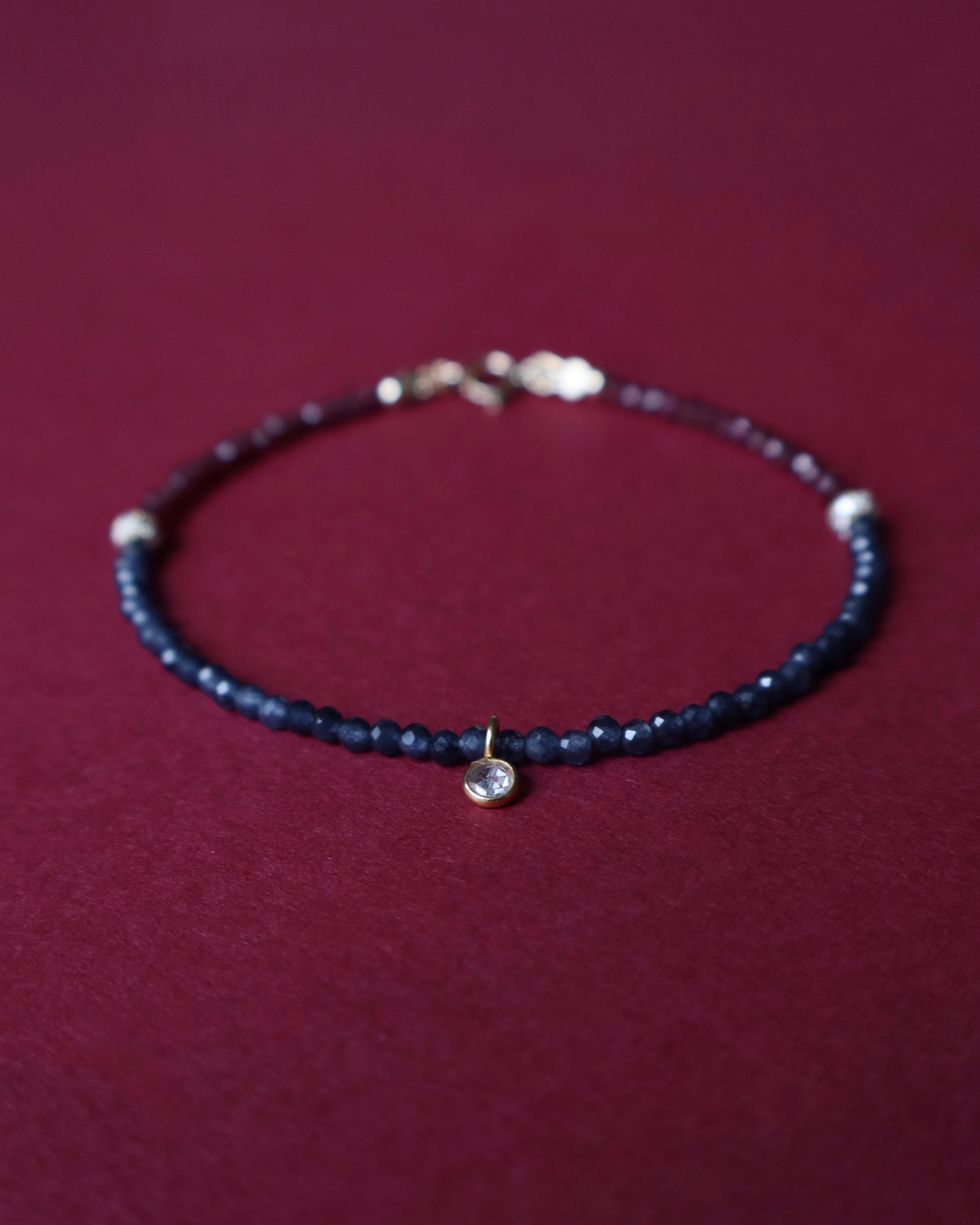 Custom Legacy Birthstone & Diamond Charm Bracelet